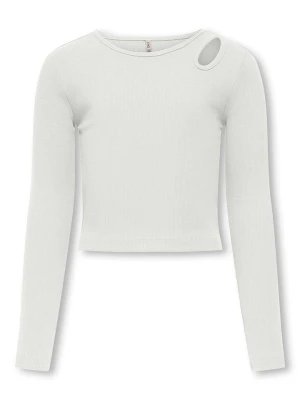 KIDS ONLY Koszulka "Nessa Life" w kolorze białym rozmiar: 134/140