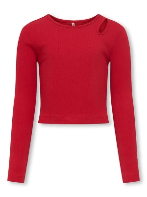 KIDS ONLY Koszulka "Nessa Life" w kolorze czerwonym rozmiar: 158/164