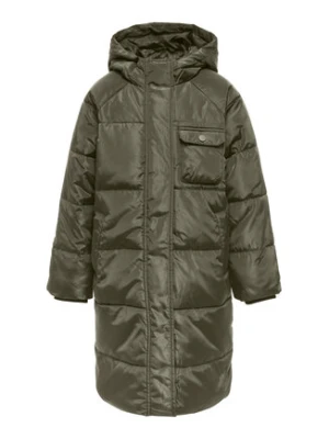 Kids ONLY Kurtka zimowa 15306555 Zielony Regular Fit