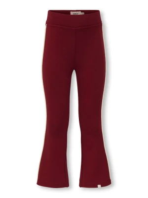 KIDS ONLY Legginsy "Paige" w kolorze czerwonym rozmiar: 110
