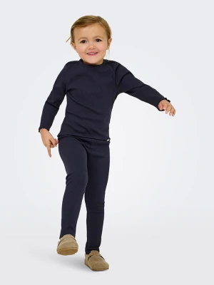 KIDS ONLY Legginsy "Trinny" w kolorze granatowym rozmiar: 98