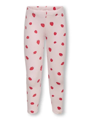 KIDS ONLY Legginsy "Trinny" w kolorze jasnoróżowym rozmiar: 116