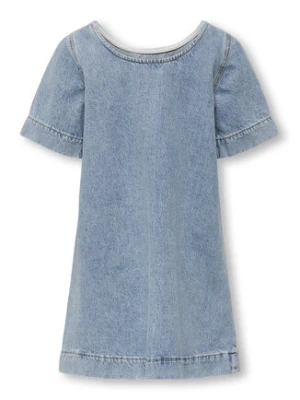 Kids ONLY Sukienka jeansowa Gigi 15345148 Niebieski Loose Fit