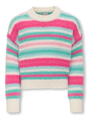KIDS ONLY Sweter "Alyssa" ze wzorem rozmiar: 122 / 128