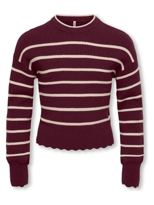 KIDS ONLY Sweter "Ibi" w kolorze czerwonym rozmiar: 146 / 152