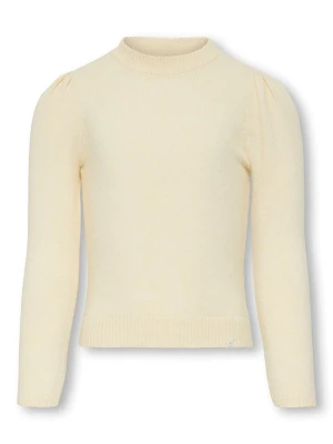KIDS ONLY Sweter "Katia" w kolorze kremowym rozmiar: 92