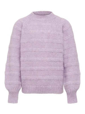 KIDS ONLY Sweter "Kogcelina" w kolorze fioletowym rozmiar: 122/128