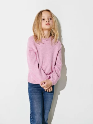 Kids ONLY Sweter Lesly 15246166 Różowy Regular Fit