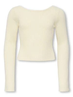 KIDS ONLY Sweter "Natasja" w kolorze kremowym rozmiar: 158/164
