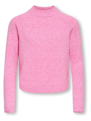 KIDS ONLY Sweter "Rica" w kolorze jasnoróżowym rozmiar: 122 / 128