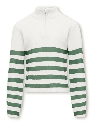 Zdjęcie produktu KIDS ONLY Sweter w kolorze białym rozmiar: 134/140
