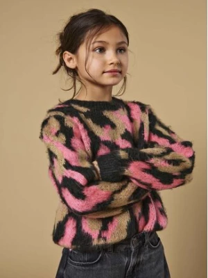 Kids ONLY Sweter Wild 15329326 Kolorowy Regular Fit