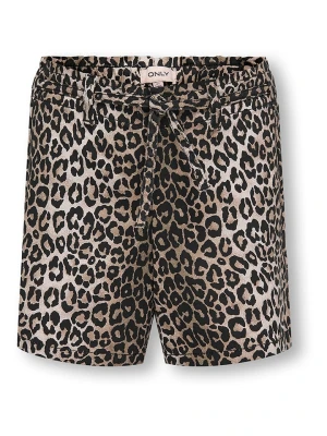 KIDS ONLY Szorty "Sandra" w kolorze brązowym rozmiar: 140