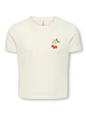 Kids ONLY T-Shirt Annbel 15354276 Biały Cropped Fit