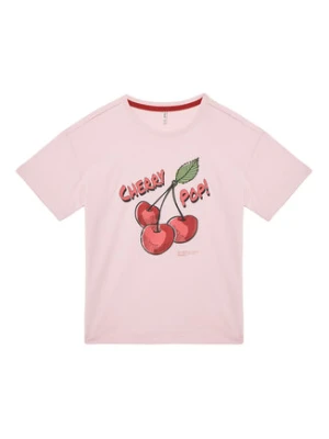 Kids ONLY T-Shirt Charlotte 15354278 Różowy Loose Fit