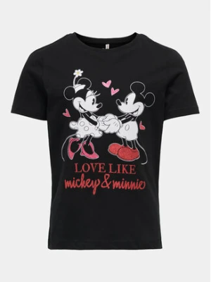 Kids ONLY T-Shirt MICKEY 15319034 Czarny Regular Fit