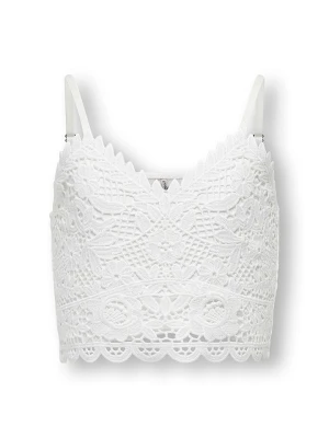 KIDS ONLY Top "Honey" w kolorze białym rozmiar: 122 / 128