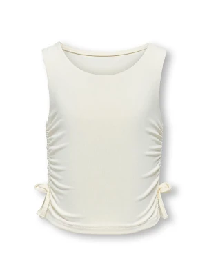 KIDS ONLY Top w kolorze białym rozmiar: 122 / 128