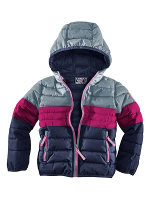 Killtec Kurtka pikowana w kolorze granatowo-różowo-błękitnym rozmiar: 110/116