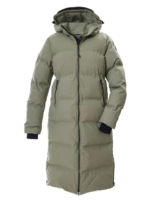 Killtec Płaszcz zimowy w kolorze szarozielonym rozmiar: 42