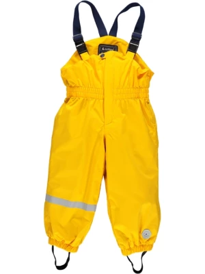 Killtec Spodnie przeciwdeszczowe "Jaely" w kolorze żółtym rozmiar: 98/104
