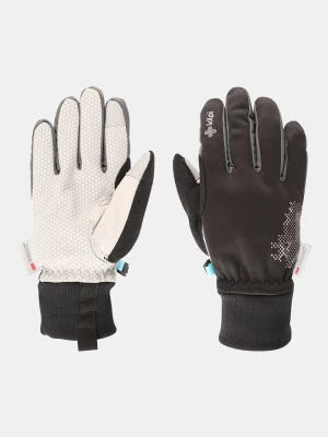 Kilpi Rękawiczki funkcyjne "Bricx" w kolorze biało-czarnym rozmiar: L