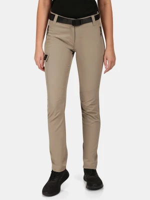 Kilpi Spodnie funkcyjne "Belvela" w kolorze beżowym rozmiar: 38