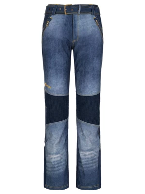 Kilpi Spodnie narciarskie "Jeanso" w kolorze niebieskim rozmiar: 40/S