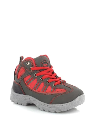 Kimberfeel Botki turystyczne "Tian" w kolorze szaro-czerwonym rozmiar: 32