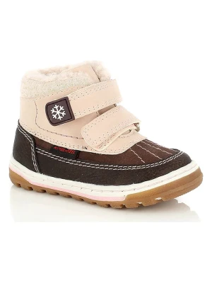 Kimberfeel Botki w kolorze beżowo-ciemnobrązowym rozmiar: 25