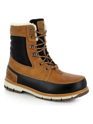 Kimberfeel Botki zimowe "Pablo" w kolorze jasnobrązowym rozmiar: 45