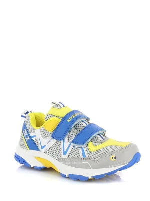 Kimberfeel Buty "Ilan" w kolorze niebiesko-żółto-jasnoszarym do biegania rozmiar: 27
