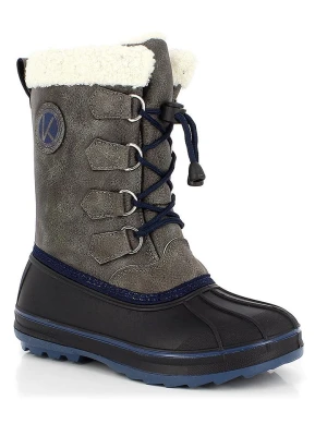 Kimberfeel Kozaki zimowe "Bengal" w kolorze szarym rozmiar: 35