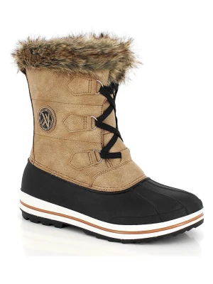 Zdjęcie produktu Kimberfeel Kozaki zimowe "Elisa" w kolorze beżowym rozmiar: 38