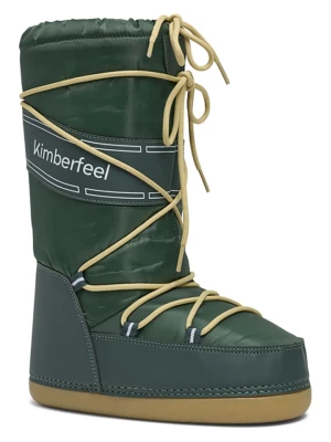 Kimberfeel Kozaki zimowe "Gaia" w kolorze zielonym rozmiar: 35-37