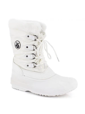 Kimberfeel Kozaki zimowe "Kenza" w kolorze białym rozmiar: 41