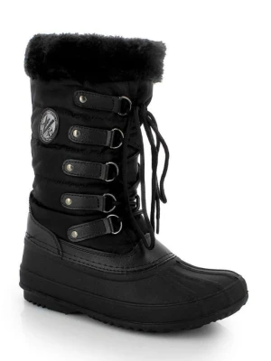 Kimberfeel Kozaki zimowe "Kenza" w kolorze czarnym rozmiar: 38