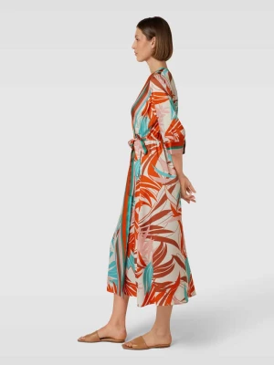 Kimono ze wzorem na całej powierzchni model ‘DIVISA’ Pennyblack
