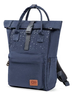 Kinderkraft Plecak "Moonpack" w kolorze niebieskim do przewijania - 26,5 x 57,5 x 13 cm rozmiar: onesize