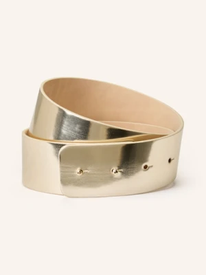 Kinga Mathe Pasek Skórzany gold