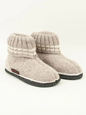 kitz-pichler Bambosze "Oetz" w kolorze beżowym rozmiar: 26