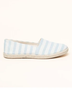 kitz-pichler Espadryle "Camping Linen duo" w kolorze białym rozmiar: 38