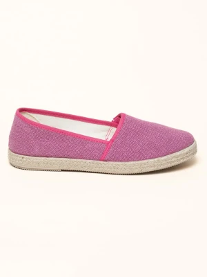 kitz-pichler Espadryle "Camping Linen uni V" w kolorze fioletowym rozmiar: 39