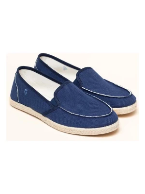 kitz-pichler Espadryle "Camping Linen" w kolorze granatowym rozmiar: 42