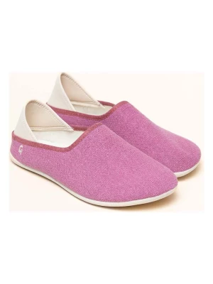 kitz-pichler Kapcie "Linen Slip-On" w kolorze fioletowym rozmiar: 41