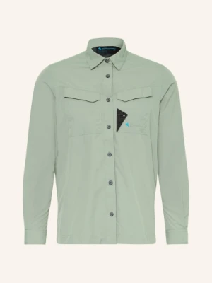 Klättermusen Koszula Outdoorowa Syn gruen