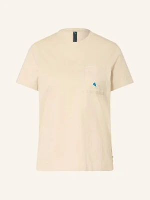 Klättermusen Koszulka Funkcyjna Root Pocket beige