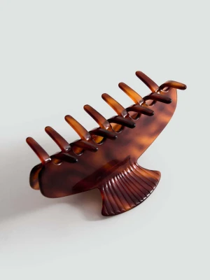 Klamra do włosów brązowy - Kobieta - Rozmiar uniwersalny - MANGO