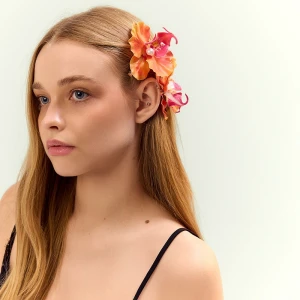 Klamry do włosów 2-pak z motywami kwiatów House