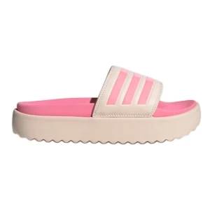 Klapki adidas Adilette Platform HP9409 różowe beżowy